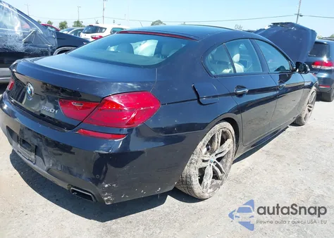 2018 BMW 650I Gran Coupe из США, поврежденный, VIN WBA6D4C53JD985981